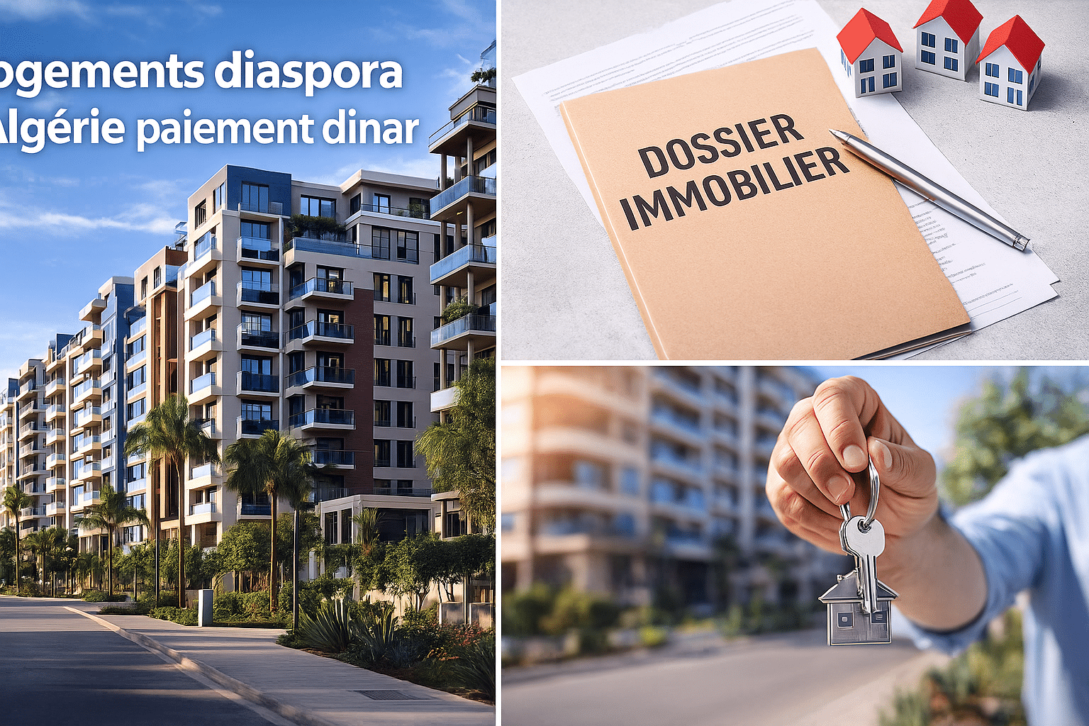 Logements diaspora : paiement en dinars accepté