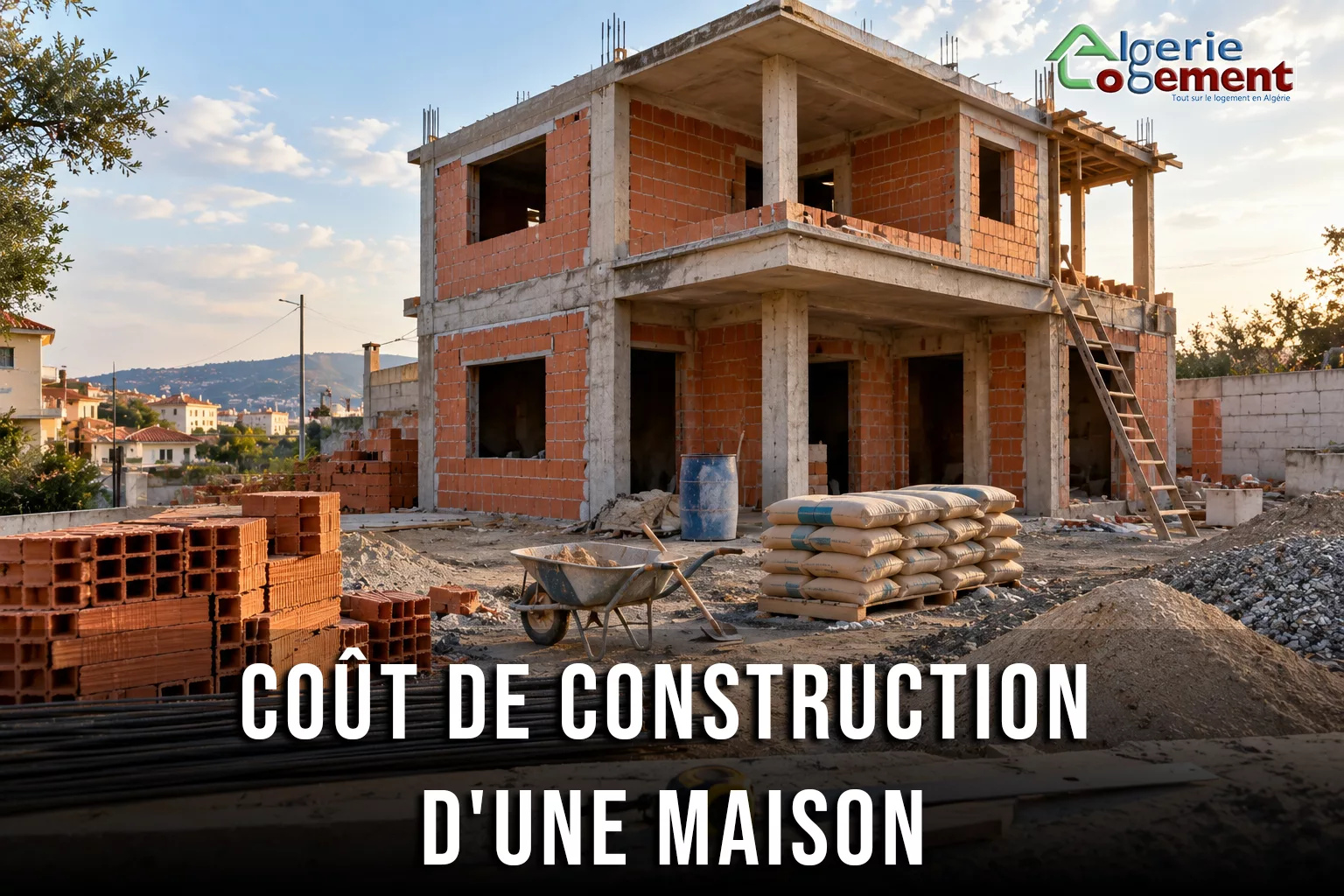 Coût de construction d'une maison en Algérie : prix au m² et budget détaillé