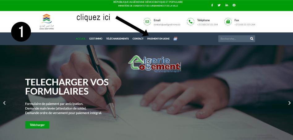 AADL gestimmo paiement en ligne etape