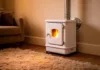 Chauffage à gaz en Algérie : prix, puissance et règles de sécurité Radiateur à gaz raccordé à un conduit d'évacuation dans un salon