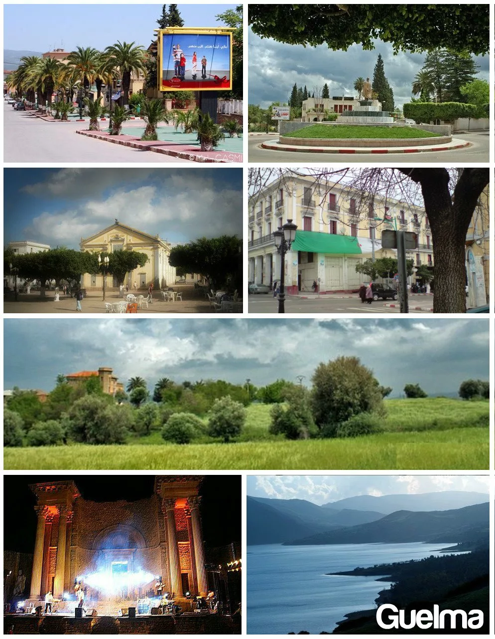 Vue de la ville de Guelma, wilaya de Guelma (Algérie)