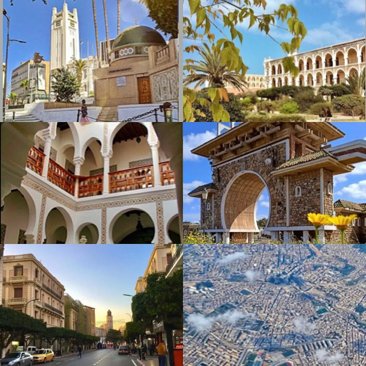 منظر لمدينة مستغانم، ولاية مستغانم (الجزائر)
