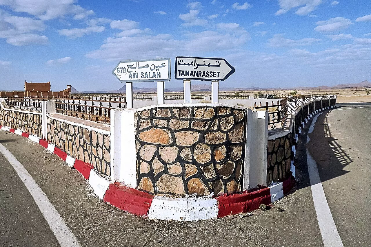 Vue de la ville de Tamanrasset, wilaya de Tamanrasset (Algérie)