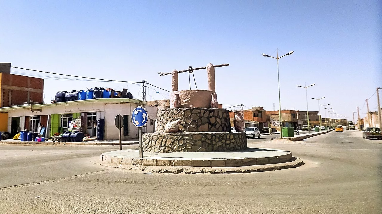 Vue de la ville de Tindouf, wilaya de Tindouf (Algérie)