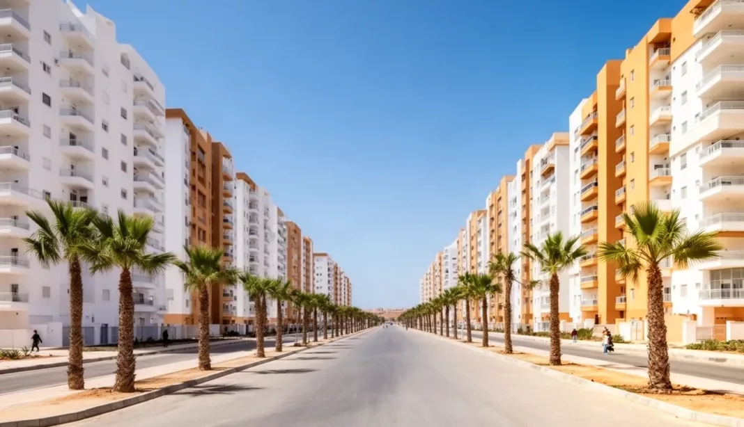 Nouvelle cité de logements publics à Oran