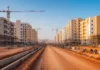 Sidi Bel Abbès : 532 logements LPA en chantier, jusqu’à 90 % d’avancement Chantier de logements promotionnels aidés en cours de construction à Sidi Bel Abbès