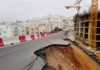 Tixeraine : une route s’effondre près d’un chantier, la promotion immobilière à Alger en question Route effondrée près d’un chantier de promotion immobilière à Tixeraine, Alger