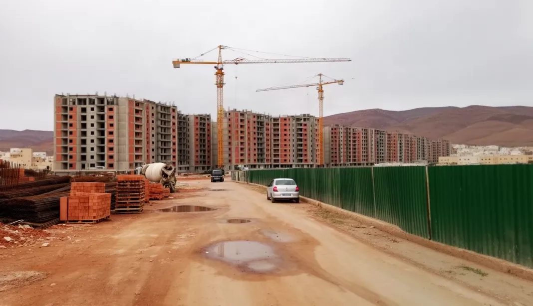 Grand chantier de logements AADL 3 en cours de réalisation