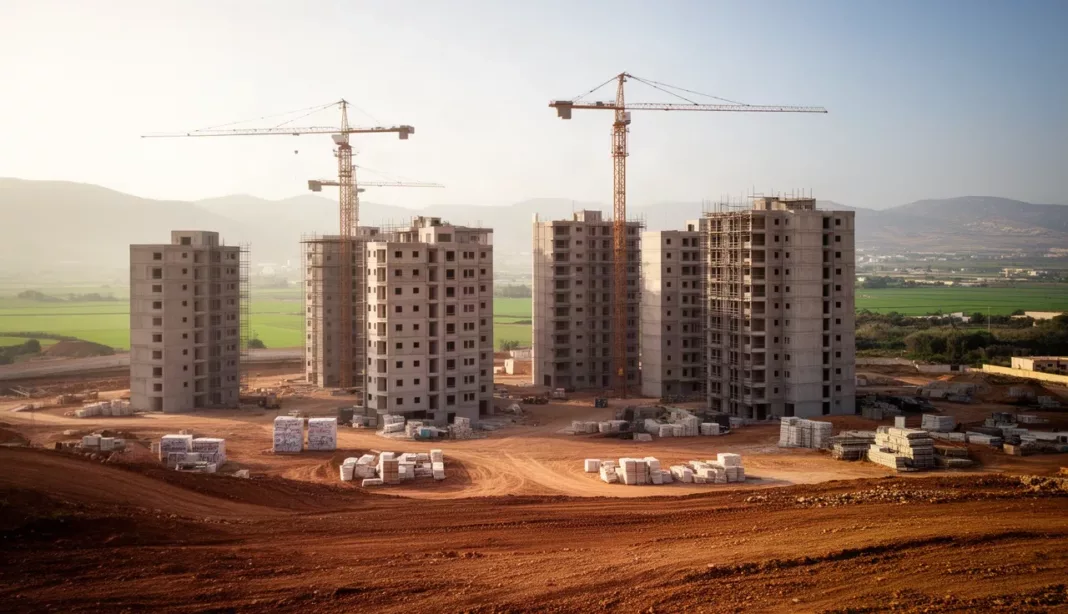AADL 3 Oran : nouveaux terrains Chantier de logements AADL 3 dans l'est de la wilaya d'Oran