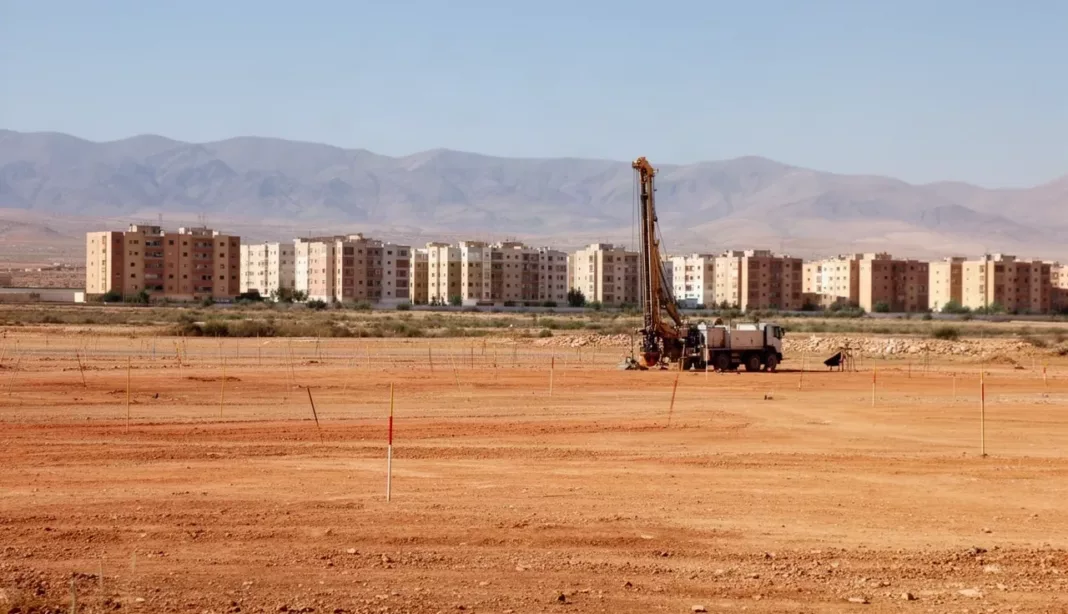 AADL Khenchela 1 800 logements Terrain destiné à un programme AADL à Khenchela