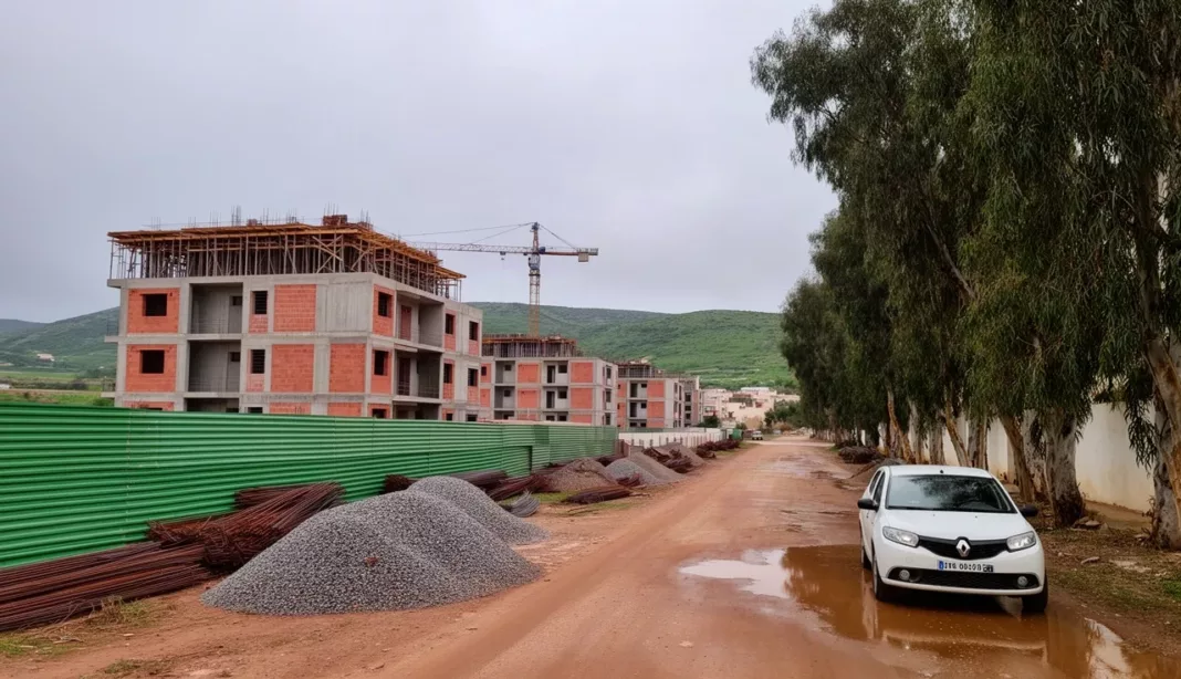 Chantier LPA à Berrahal Chantier de logements LPA à Berrahal, Annaba
