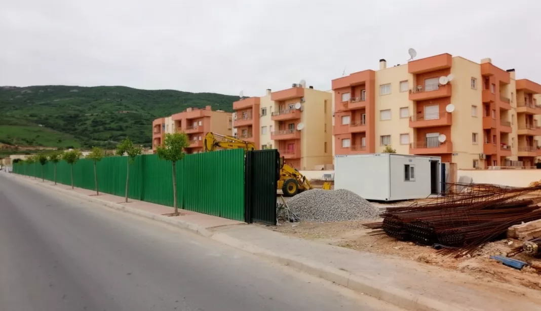 Préparation d’un chantier LPA dans la nouvelle ville de Draâ Errich