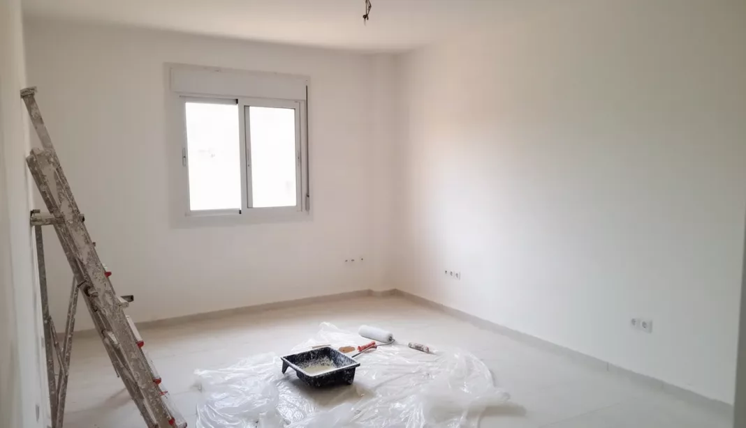 Crédit rénovation BNA Appartement en cours de rénovation