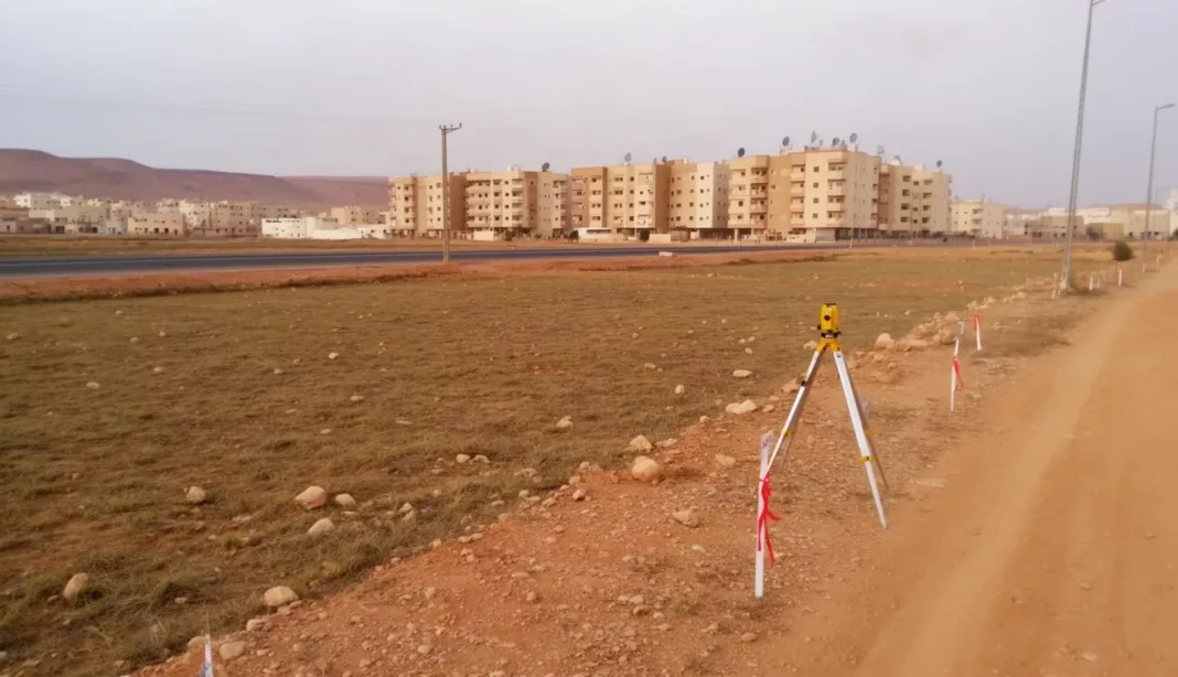Pôle urbain El Bayadh Terrain du futur pôle urbain à l’ouest d’El Bayadh