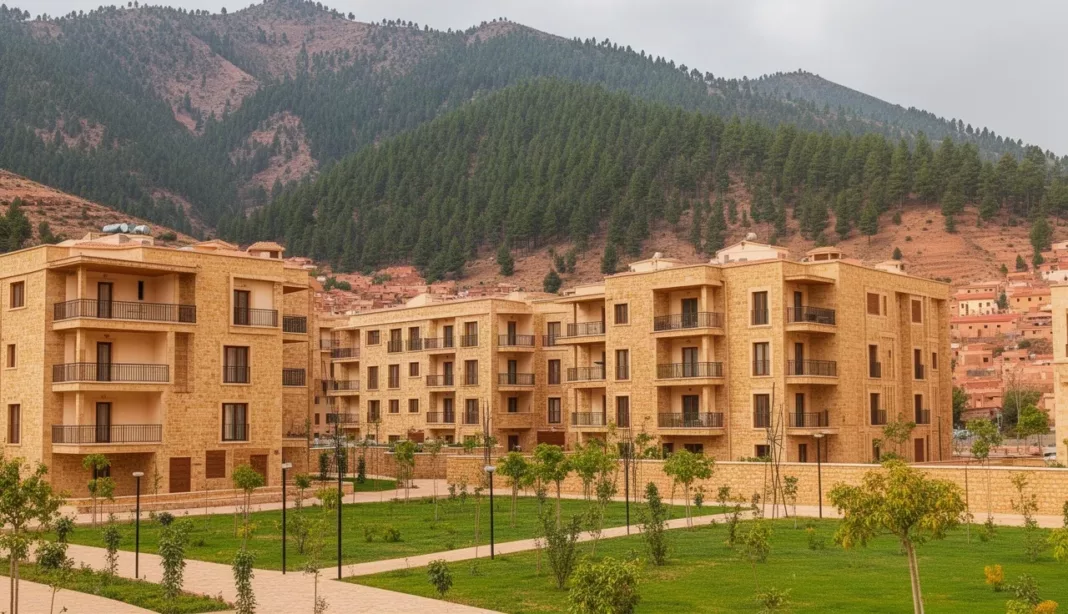 Nouveaux immeubles de logements à Khenchela