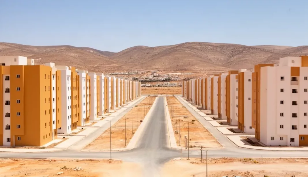 Logements sociaux Tébessa Nouveaux immeubles de logements sociaux au pôle urbain d’El Anba, Tébessa
