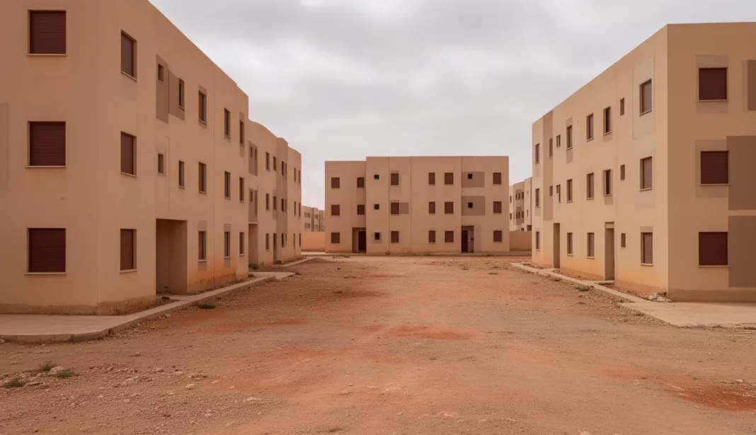 Immeubles LPA inoccupés à Ali Mendjeli, Constantine