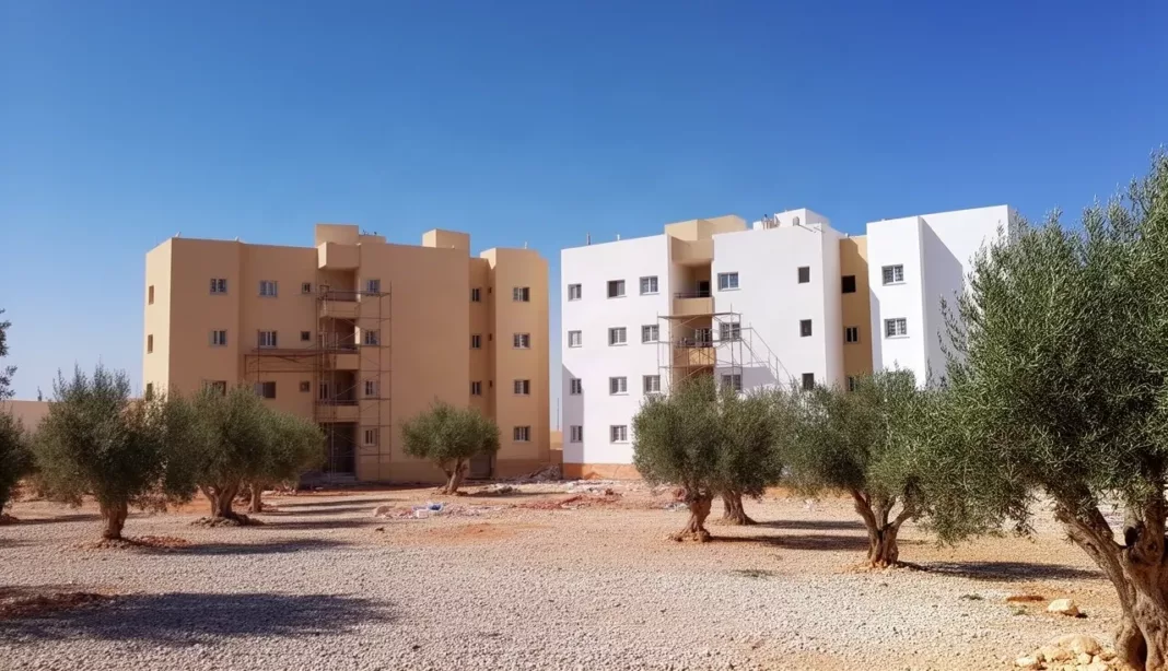 Logements LPA à Mascara Logements LPA presque achevés à Mascara