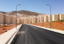 Médéa : 3,1 milliards DA pour aménager 82 sites de logements publics Aménagement de voies et réseaux dans une cité de logements à Médéa
