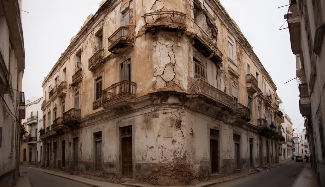 Immeuble ancien dégradé à Oran