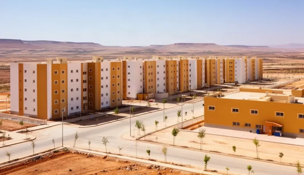 Cité de logements publics locatifs à Tiaret